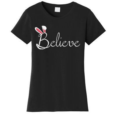 Cute Easter Bunny Ears Gift Women Women's T-Shirt