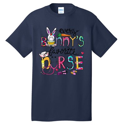 Cute Every Bunnys Is Favorite Nurse Cute Bunnies Easter Eggs Tall T-Shirt