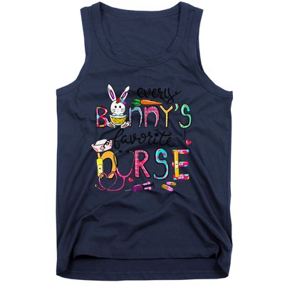 Cute Every Bunnys Is Favorite Nurse Cute Bunnies Easter Eggs Tank Top