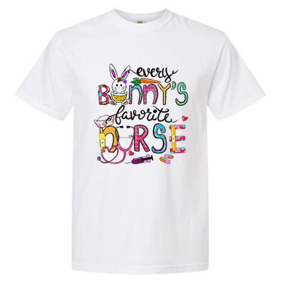 Cute Every Bunnys Is Favorite Nurse Cute Bunnies Easter Eggs Garment-Dyed Heavyweight T-Shirt