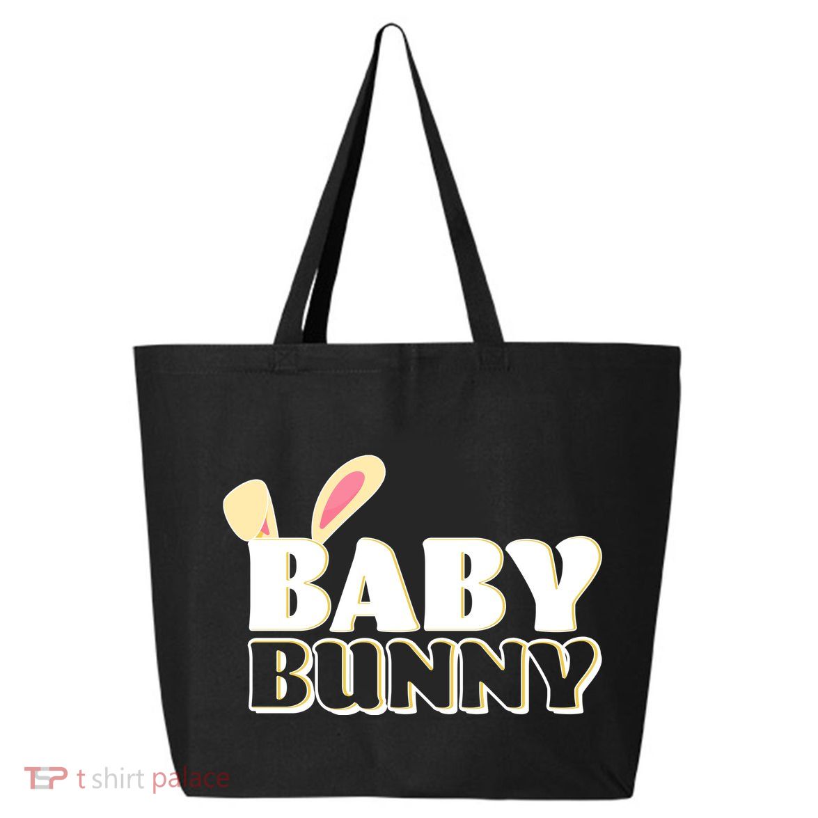 Cute Easter Baby Bunny Matching Family Shirts 25L Jumbo Tote