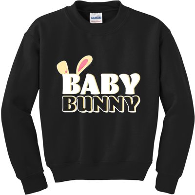 Cute Easter Baby Bunny Matching Family Shirts Kids Sweatshirt