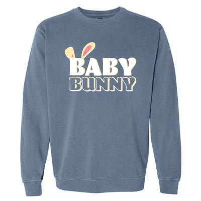 Cute Easter Baby Bunny Matching Family Shirts Garment-Dyed Sweatshirt