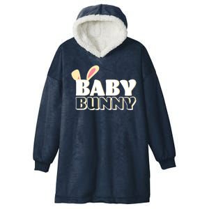 Cute Easter Baby Bunny Matching Family Shirts Hooded Wearable Blanket