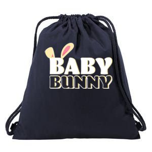 Cute Easter Baby Bunny Matching Family Shirts Drawstring Bag