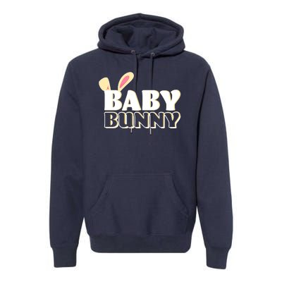 Cute Easter Baby Bunny Matching Family Shirts Premium Hoodie