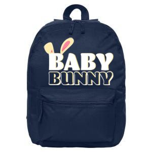 Cute Easter Baby Bunny Matching Family Shirts 16 in Basic Backpack