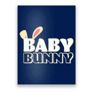 Cute Easter Baby Bunny Matching Family Shirts Poster