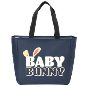 Cute Easter Baby Bunny Matching Family Shirts Zip Tote Bag