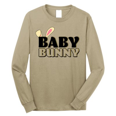 Cute Easter Baby Bunny Matching Family Shirts Long Sleeve Shirt