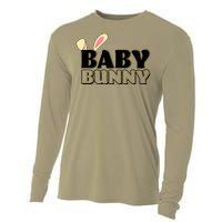 Cute Easter Baby Bunny Matching Family Shirts Cooling Performance Long Sleeve Crew