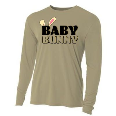 Cute Easter Baby Bunny Matching Family Shirts Cooling Performance Long Sleeve Crew