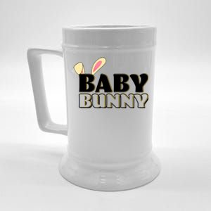 Cute Easter Baby Bunny Matching Family Shirts Beer Stein