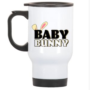 Cute Easter Baby Bunny Matching Family Shirts Stainless Steel Travel Mug