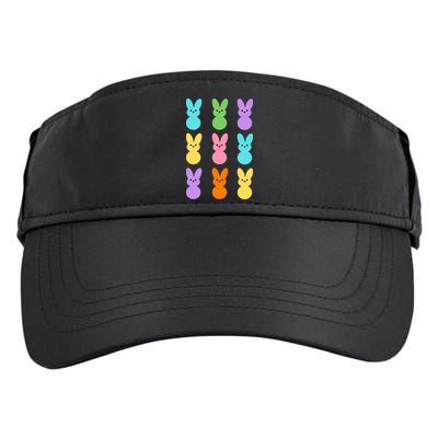 Colorful Easter Bunny Holiday Adult Drive Performance Visor