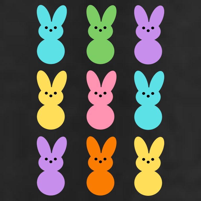 Colorful Easter Bunny Holiday Tumbler