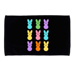 Colorful Easter Bunny Holiday Microfiber Hand Towel