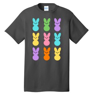 Colorful Easter Bunny Holiday Tall T-Shirt