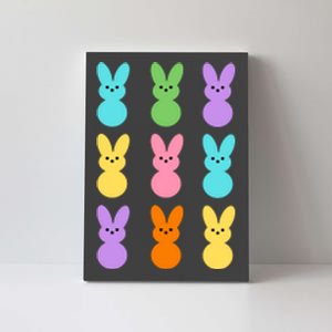 Colorful Easter Bunny Holiday Canvas