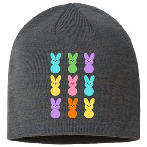 Colorful Easter Bunny Holiday Sustainable Beanie