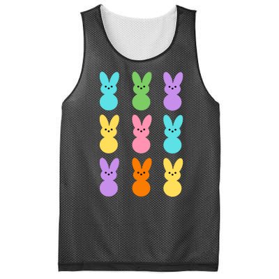 Colorful Easter Bunny Holiday Mesh Reversible Basketball Jersey Tank