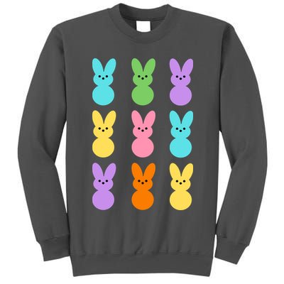 Colorful Easter Bunny Holiday Tall Sweatshirt