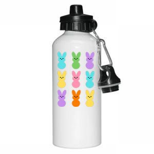 Colorful Easter Bunny Holiday Aluminum Water Bottle