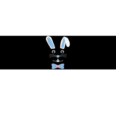 Cute Easter Bunny With Bowtie Bumper Sticker