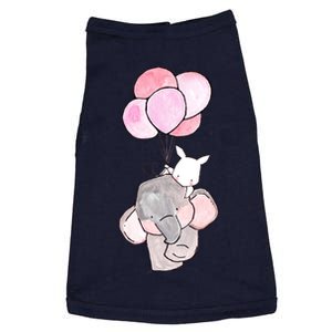 Cute Elephant Balloons Birthday Gift Doggie Tank