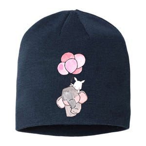 Cute Elephant Balloons Birthday Gift Sustainable Beanie