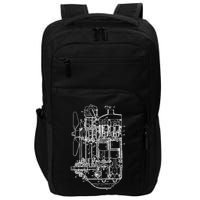 Car Engine Blueprint Car Auto Mechanic Garage Engineer Impact Tech Backpack