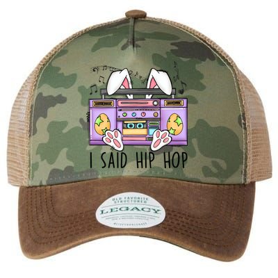 Cute Easter Bunny I Said A Hip Hop Funny Legacy Tie Dye Trucker Hat