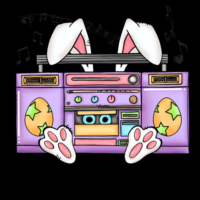Cute Easter Bunny I Said A Hip Hop Funny Impact Tech Backpack