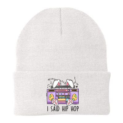 Cute Easter Bunny I Said A Hip Hop Funny Beanie