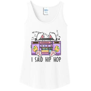 Cute Easter Bunny I Said A Hip Hop Funny Ladies Essential Tank