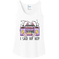 Cute Easter Bunny I Said A Hip Hop Funny Ladies Essential Tank