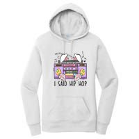 Cute Easter Bunny I Said A Hip Hop Funny Women's Pullover Hoodie