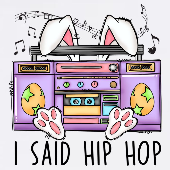 Cute Easter Bunny I Said A Hip Hop Funny Wool Snapback Cap