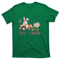  Eggs Cavator Easter Bunny Excavator Cute Toodler T-Shirt