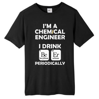 Chemical Engineer Beer Periodically Engineering Gifts Tall Fusion ChromaSoft Performance T-Shirt