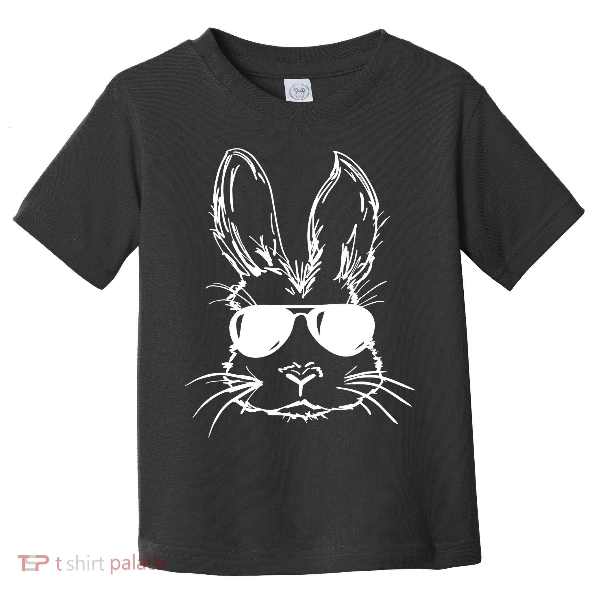 Cool Easter Bunny Sunglass Toddler T-Shirt