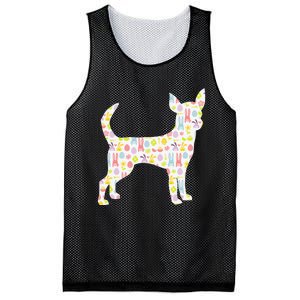 Chihuahua Easter Bunny Dog Silhouette Mesh Reversible Basketball Jersey Tank