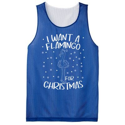 Christmas Exotic Bird Funny Flamazing Flamingo For Christmas Cute Gift Mesh Reversible Basketball Jersey Tank