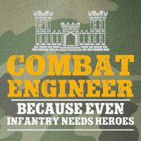 Combat Engineer Because Even Infantry Needs Heroes Legacy Tie Dye Trucker Hat