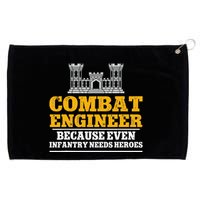 Combat Engineer Because Even Infantry Needs Heroes Grommeted Golf Towel