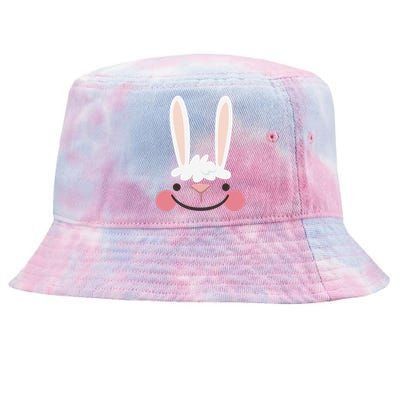 Classic Easter Bunny Face Happy Easter For Tie-Dyed Bucket Hat