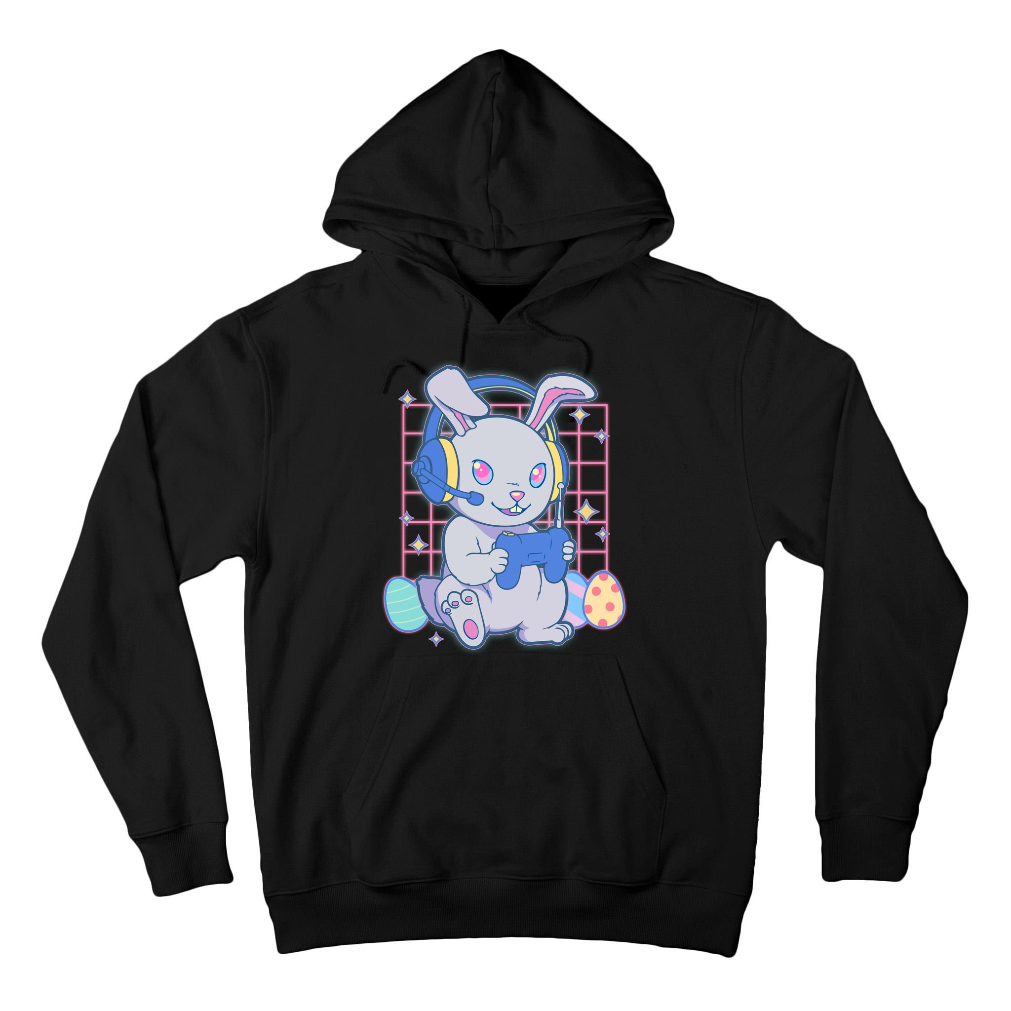 Cute Easter Bunny Rabbit Gamer Tall Hoodie