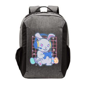 Cute Easter Bunny Rabbit Gamer Vector Backpack