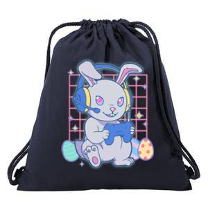 Cute Easter Bunny Rabbit Gamer Drawstring Bag