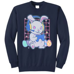 Cute Easter Bunny Rabbit Gamer Tall Sweatshirt